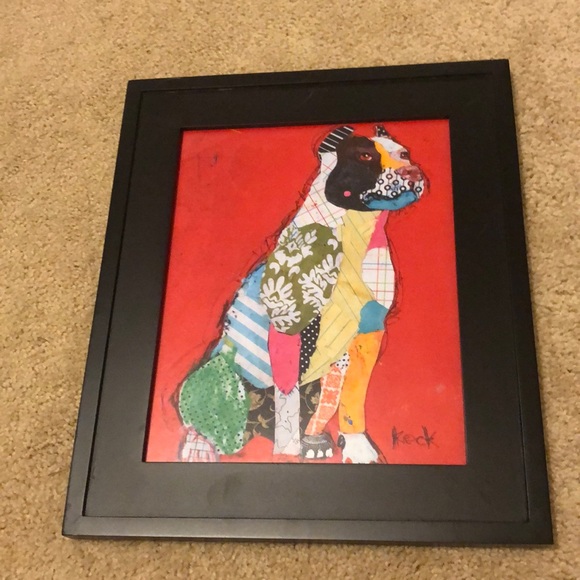 Pitbull framed pictures